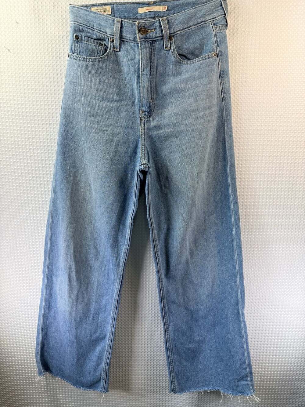 Levi's Premium High Loose Wide Leg Jeans Size 26